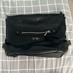 Jessica Simpson Black Polyester‎ Shoulder Purse